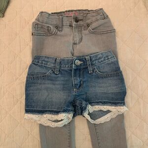 Children’s Place shorts and jeans 4/4T